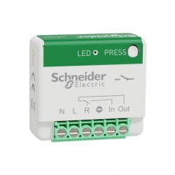 Schneider - Odace sans fil sans pile - actionneur générique - micro-module - 10A - blanc - Réf : S520192