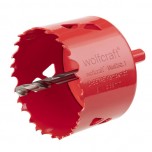 wolfcraft - Scie Cloche BIM ø 68 mm Multi-Matériaux - Profondeur de Coupe 40 mm - réf : WOL5474000