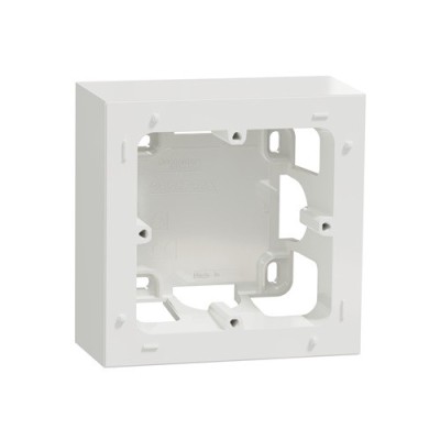 Schneider - Odace Styl - boîte pour montage en saillie - blanc - 1 poste - Réf : S520762