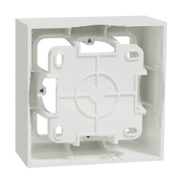 Schneider - Odace Styl - boîte pour montage en saillie - blanc - 1 poste - Réf : S520762