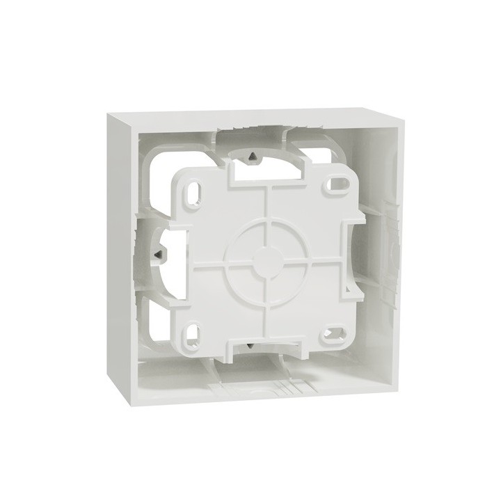 Schneider - Odace Styl - boîte pour montage en saillie - blanc - 1 poste - Réf : S520762