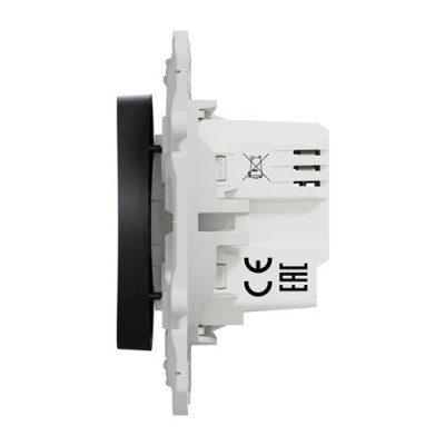 Schneider - Wiser - Variateur poussoir connecté anthracite - Réf: S540522W