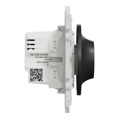 Schneider - Wiser - Variateur rotatif connecté anthracite - Réf: S540513W