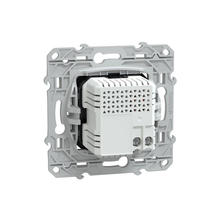 Schneider - Ovalis - double chargeur USB A+A 10,5W - Blanc - Réf : S320407