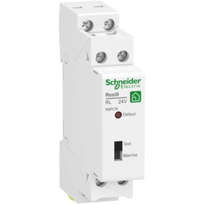 Schneider - Resi9 - relais inverseur pour VMC - DSC - gaz - Réf : R9PCR