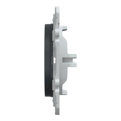 Schneider - Ovalis - obturateur - Anthracite - Réf : S340666