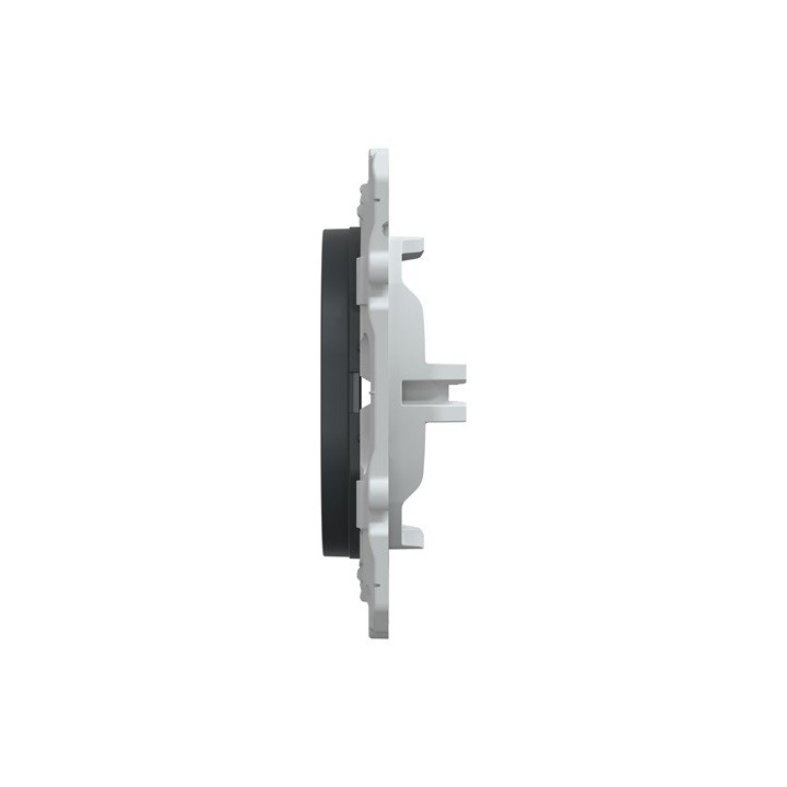 Schneider - Ovalis - obturateur - Anthracite - Réf : S340666