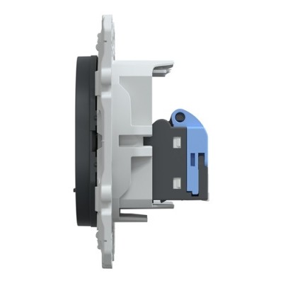 Schneider - Ovalis - prise RJ45 - cat6a - grade 3 (multimédia +) (longue distance) -Anth - Réf : S340477