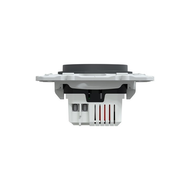 Schneider - Ovalis - double chargeur USB A+A 10,5W - Anthracite - Réf : S340407