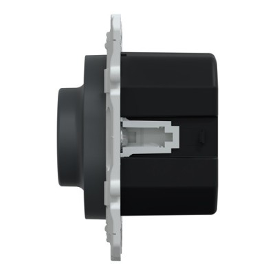 Schneider - Ovalis - Variateur de lumière universel - 2/3 fils - Anthracite - Réf : S340519