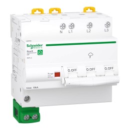 Schneider - Resi9 - parafoudre - 10kA - 3P+N avec accessoires - Réf : R9PL3