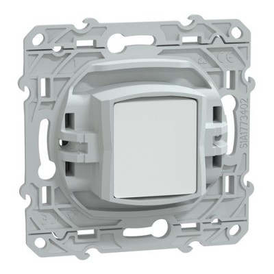 Schneider - Ovalis - prise TV simple - Anthracite - Réf : S340405