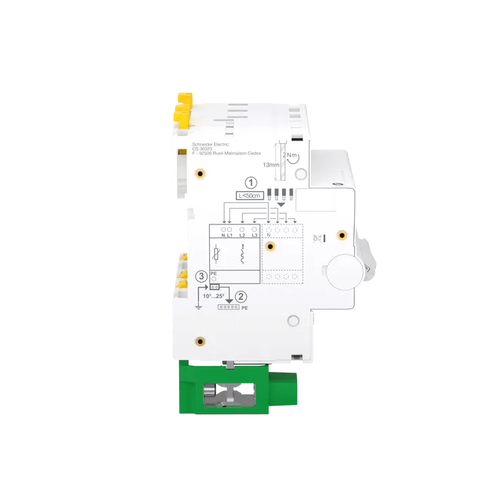 Schneider - Resi9 - parafoudre - 10kA - 3P+N avec accessoires - Réf : R9PL3