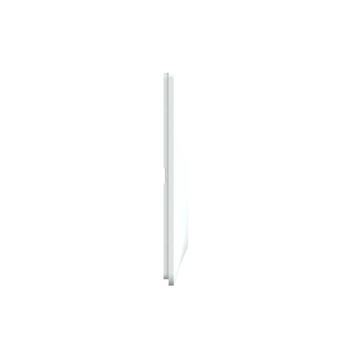 Schneider - Ovalis - Plaque de finition - 3 postes Horizontal - entraxe 71 mm - Blanc - Réf : S320706
