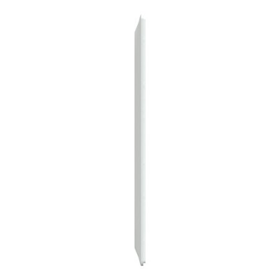 Schneider - Ovalis - Plaque de finition - 3 postes Vertical - entraxe 71 mm - Blanc - Réf : S320726