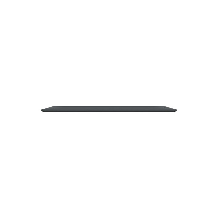 Schneider - Ovalis - Plaque de finition - 3 postes Horizontal - entraxe 71 mm - Anthracite - Réf : S340706