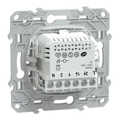 Schneider - Wiser Ovalis - interrupteur volet-roulant - 4A - zigbee - Blanc - Réf : S320567W