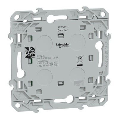 Schneider - Wiser Ovalis - interrupteur centralisé sans fil 2 ou 4 BP - Blanc - Réf : S320531