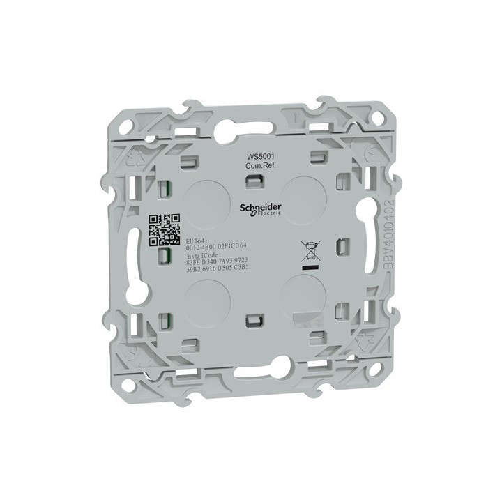 Schneider - Wiser Ovalis - interrupteur centralisé sans fil 2 ou 4 BP - Blanc - Réf : S320531