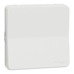 Schneider Mureva Styl - Bouton poussoir composable - IP55 connexion auto blanc - Réf : MUR39027