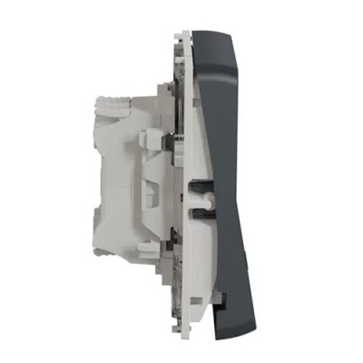 Schneider Electric - Mureva Styl - Interrupt bipolaire - composable - IP55 IK08 - connex auto - gris - Réf : MUR35034