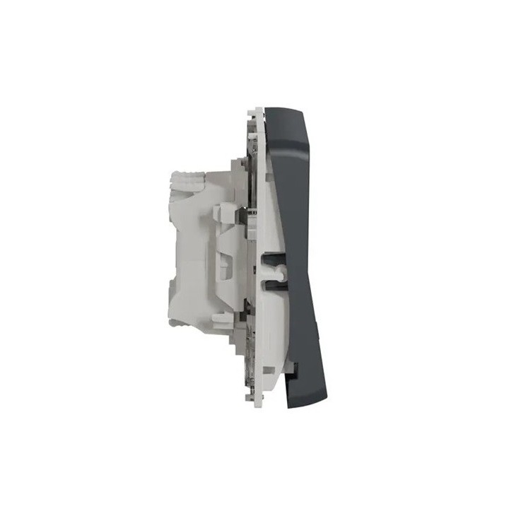 Schneider Electric - Mureva Styl - Interrupt bipolaire - composable - IP55 IK08 - connex auto - gris - Réf : MUR35034