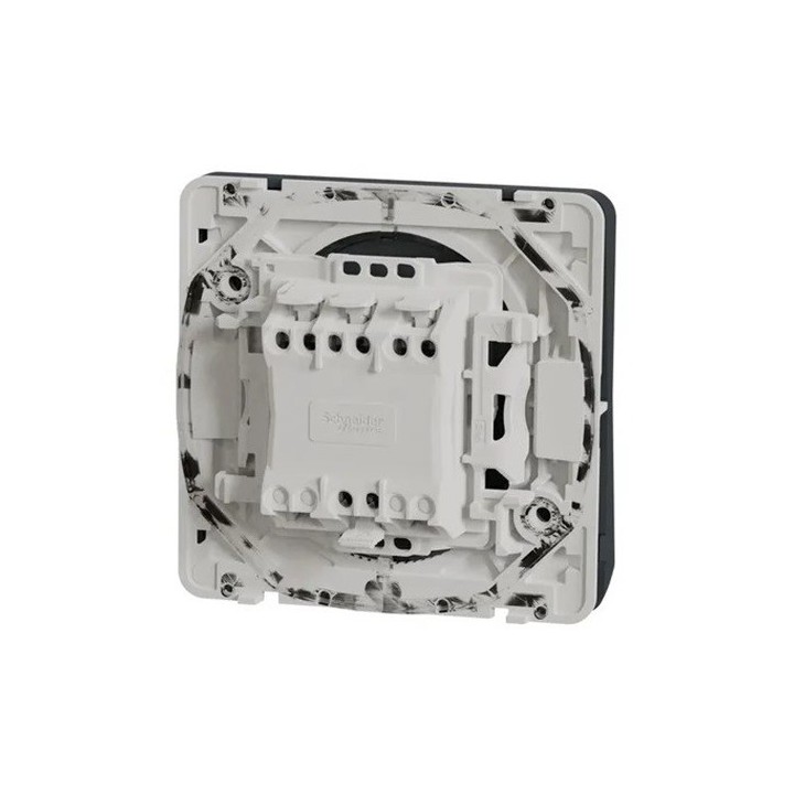 Schneider Electric - Mureva Styl - Interrupt bipolaire - composable - IP55 IK08 - connex auto - gris - Réf : MUR35034