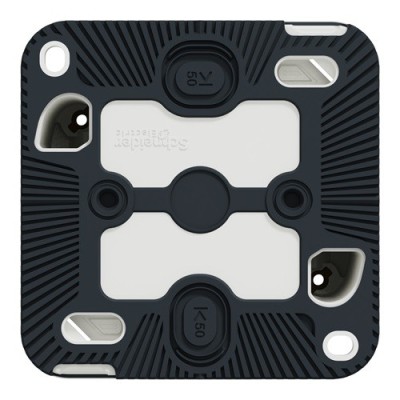 Schneider Mureva Styl - Boîte 1 poste saillie - IP55 blanc - Réf : MUR39911