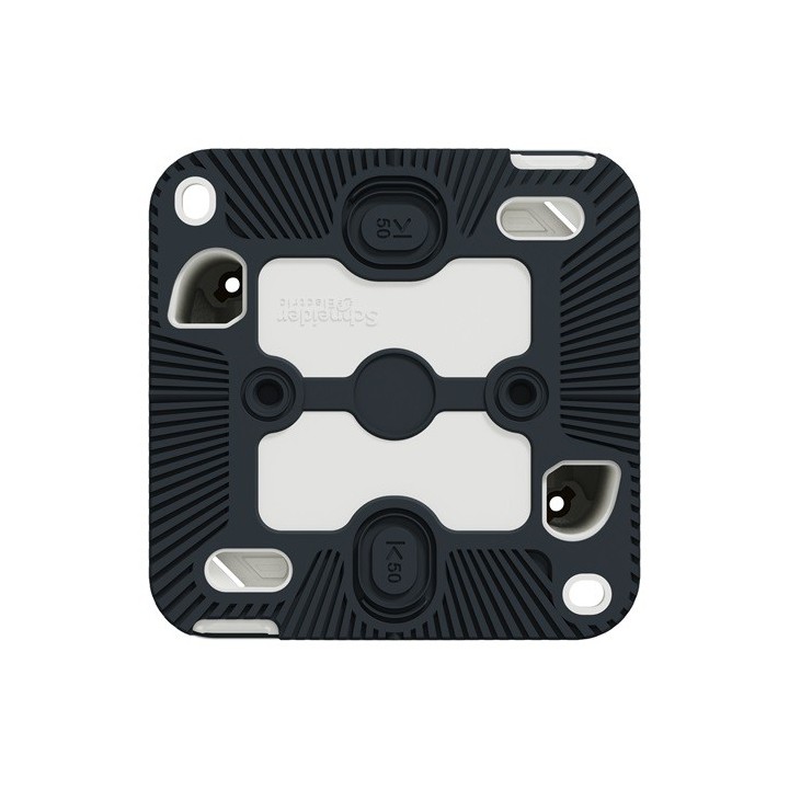 Schneider Mureva Styl - Boîte 1 poste saillie - IP55 blanc - Réf : MUR39911