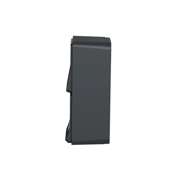 Schneider Mureva Styl - Prise courant 2P+T+ Va et Vient verticale complet saillie - IP55 gris - Réf : MUR36025