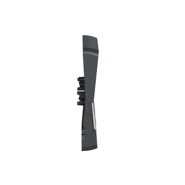 Schneider Electric - Mureva Styl - Enjoliveur porte étiquette lumineux - IP55 - IK08 - gris - Réf : MUR34203