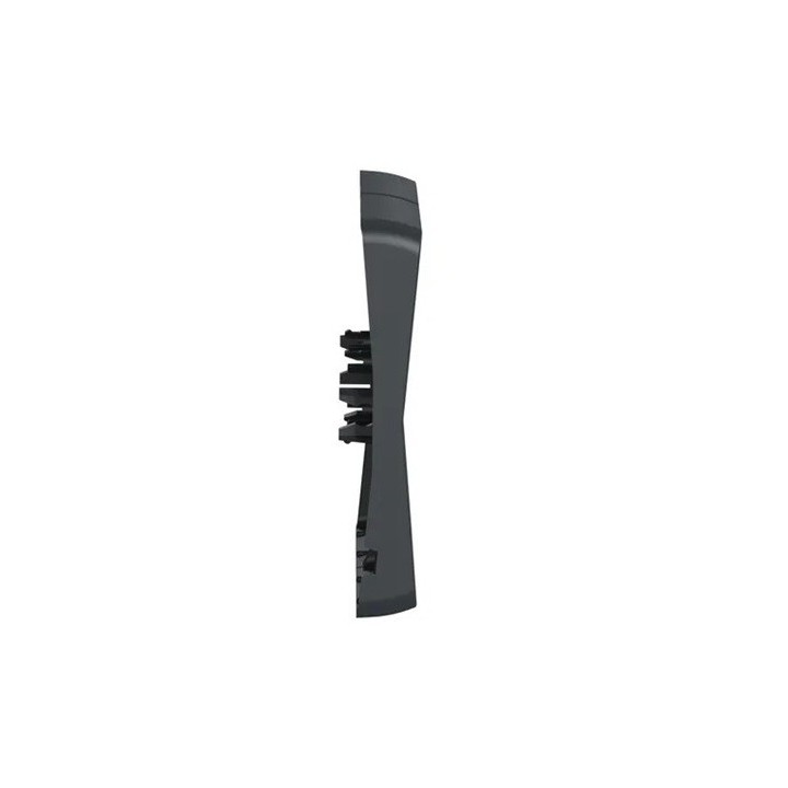 Schneider Electric - Mureva Styl - Enjoliveur 2 demi touche - IP55 - IK08 - gris - Réf : MUR34205
