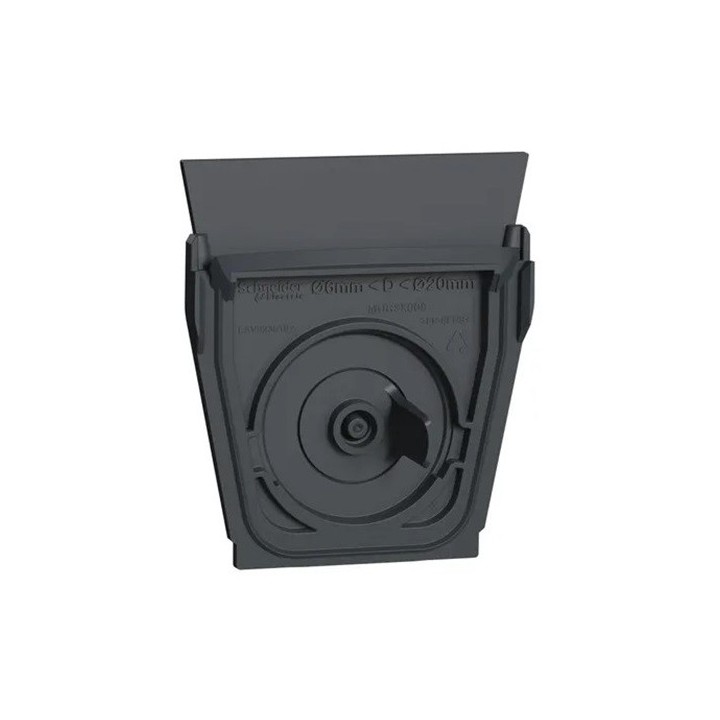 Schneider Electric - Mureva Styl - Entrée de câble simple - IP55 - gris - Réf : MUR35008