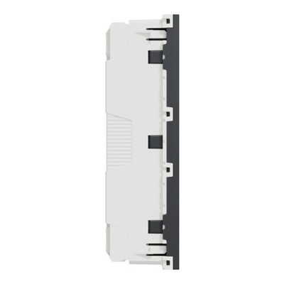 Schneider - Unica - Prise triple 2P+T - FR - 45° - Anthracite - méca seul - Réf : NU307954