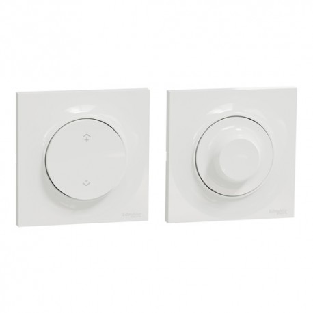 Schneider - Wiser Odace - Kit commande sans fils et variateur de lumière zigbee 3.0 - Réf : S520513K