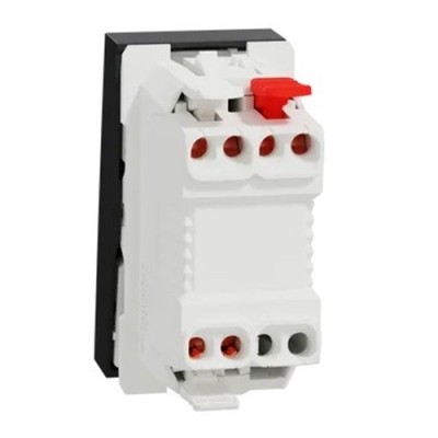 Schneider - Unica - Va-et-vient - 10A - connexion rapide - 1 mod - Anthracite - méca seul - Réf : NU310354