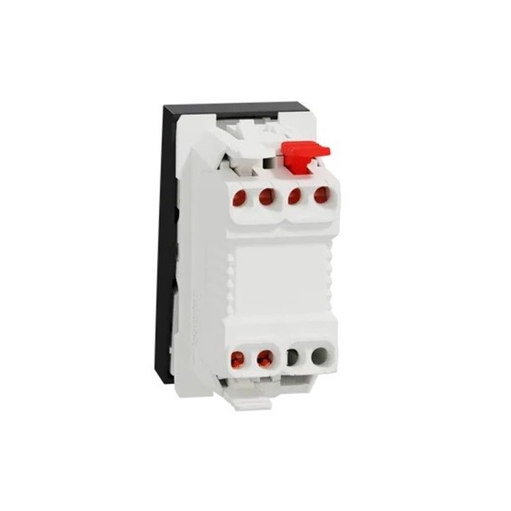 Schneider - Unica - Va-et-vient - 10A - connexion rapide - 1 mod - Anthracite - méca seul - Réf : NU310354