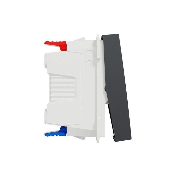 Schneider - Unica - Va-et-vient lum témoin - 10A - connex rapide - 1 mod - Anthr - méca seul - Réf : NU310354S