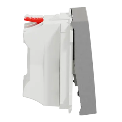 Schneider - Unica - Va-et-vient - 10A - connexion rapide - 2 mod - Alu - méca seul - Réf : NU320330