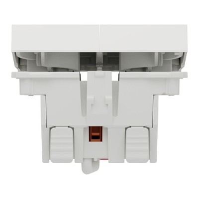 Schneider - Unica - Commande VMC - ON/OFF + 2 vitesses - 10A - 2 mod - Blanc - méca seul - Réf : NU321418