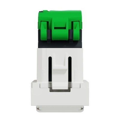 Schneider - Unica - Prise RJ45 simple - cat 6 STP - 1 mod - Blanc - méca seul - Réf : NU341618