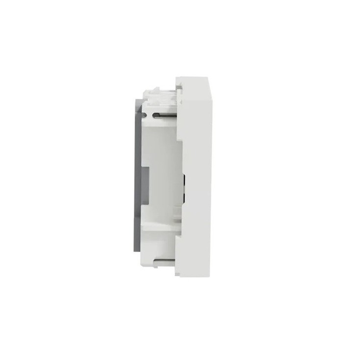 Schneider - Unica - Conjoncteur téléphone en T - 8 contacts - Blanc - mécanisme seul - Réf : NU349618