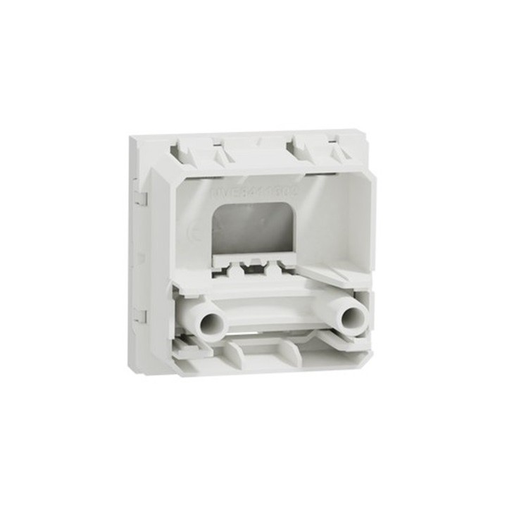 Schneider - Unica - Sortie de câble - pour câble Ø 6 à 12mm - 2 mod - Blanc - méca seul - Réf : NU386218