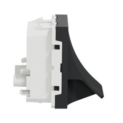 Schneider - Unica - Sortie de câble - pour câble Ø 6 à 12mm - 2 mod - Anthracite - méca seul - Réf : NU386254