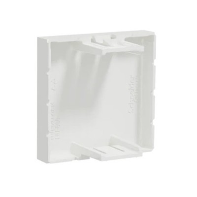 Schneider - Unica - Obturateur - 2 modules - Blanc - mécanisme seul - Réf : NU986618