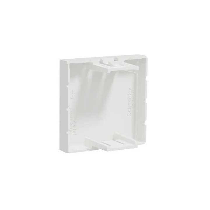 Schneider - Unica - Obturateur - 2 modules - Blanc - mécanisme seul - Réf : NU986618