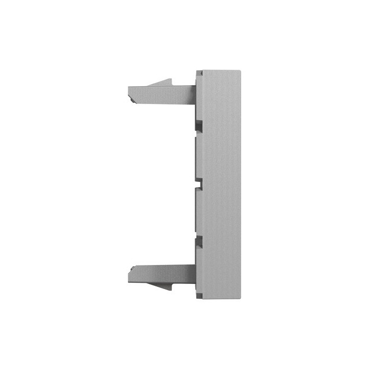 Schneider - Unica - Obturateur - 2 modules - Alu - mécanisme seul - Réf : NU986630