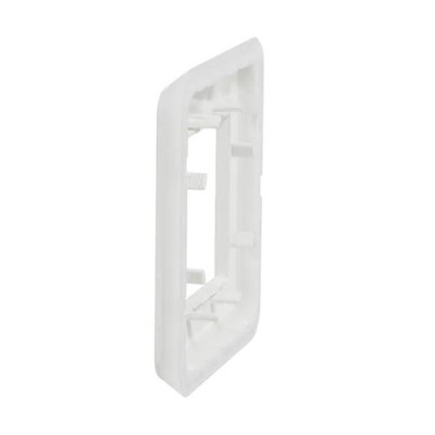 Schneider - Unica Pro - plaque de finition - Blanc - 1 poste - Réf : NU400218