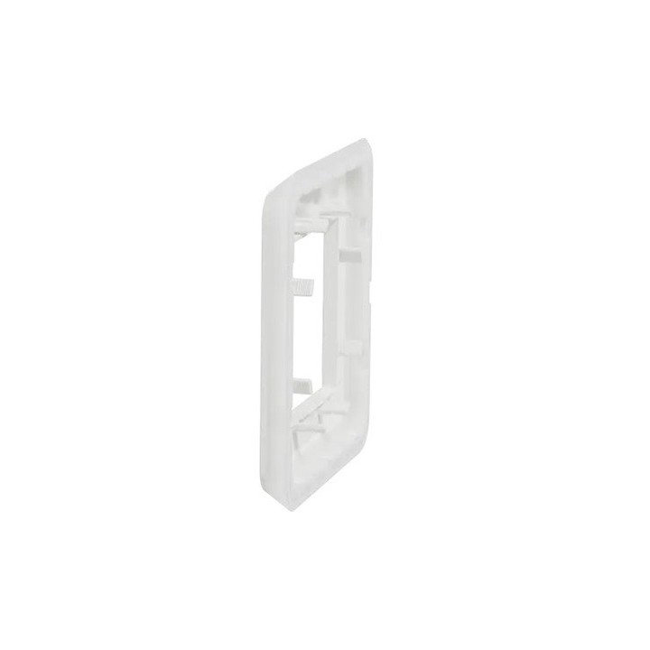 Schneider - Unica Pro - plaque de finition - Blanc - 1 poste - Réf : NU400218