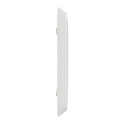 Schneider - Unica Pro - plaque de finition - Blanc - 2 postes - Réf : NU400418